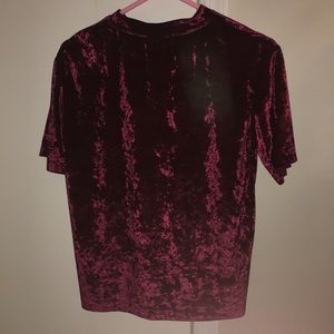 Velvet t shirt
